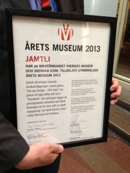 Jamtli - Årets museum 2013