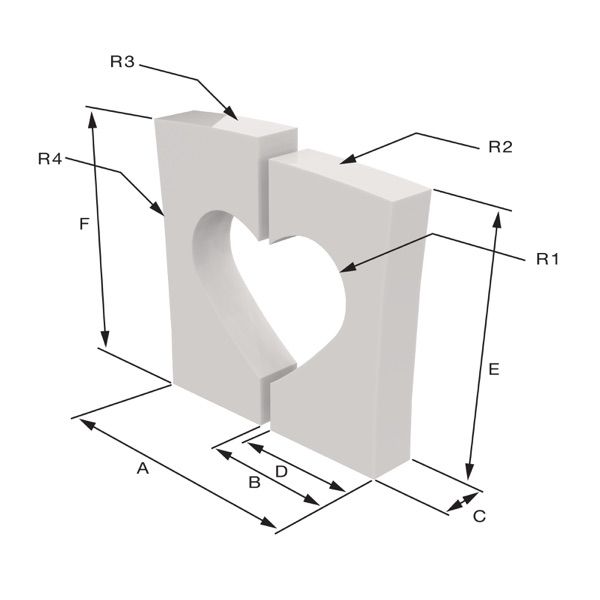 Josephine model Sizing Dimensions