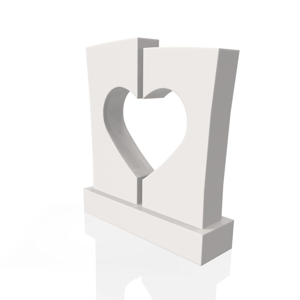 Josephine with Standard Base in Glacier White